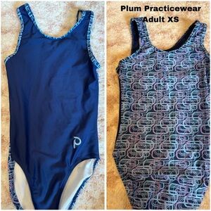 Plum Practicewear Gymnastics Leotard